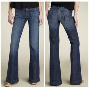 🌸 Citizens of Humanity Anthropologie Stretch Low Waist Full Leg Jean #003 Sz 32